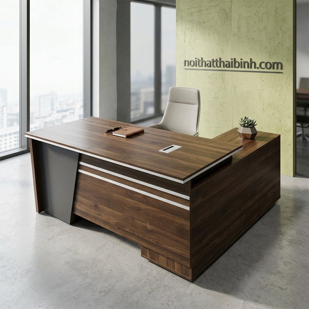 Cách Chọn Bàn Làm Việc Gỗ Bền: 7 Tiêu Chí Vàng 2026 Bàn làm việc gỗ công nghiệp