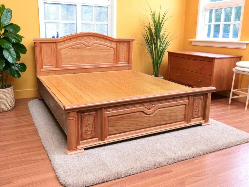 So sánh chất liệu giường gỗ, kim loại và bọc vải khi chọn giường