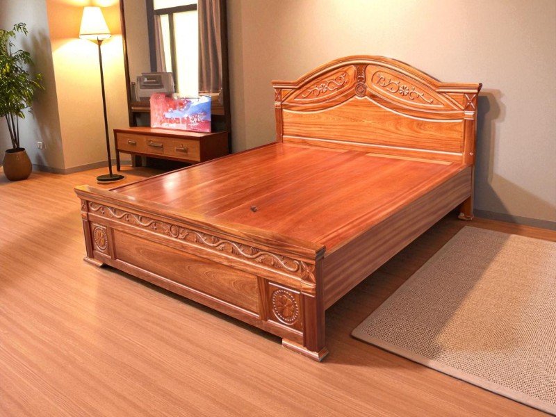 So sánh chất liệu giường gỗ, kim loại và bọc vải khi chọn giường