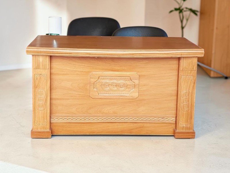 Có nên sử dụng bàn làm việc bằng gỗ công nghiệp? Mặt cắt cốt gỗ MDF lõi xanh chống ẩm cho bàn làm việc bền