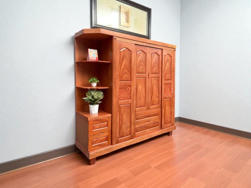 Tủ quần áo gỗ tự nhiên