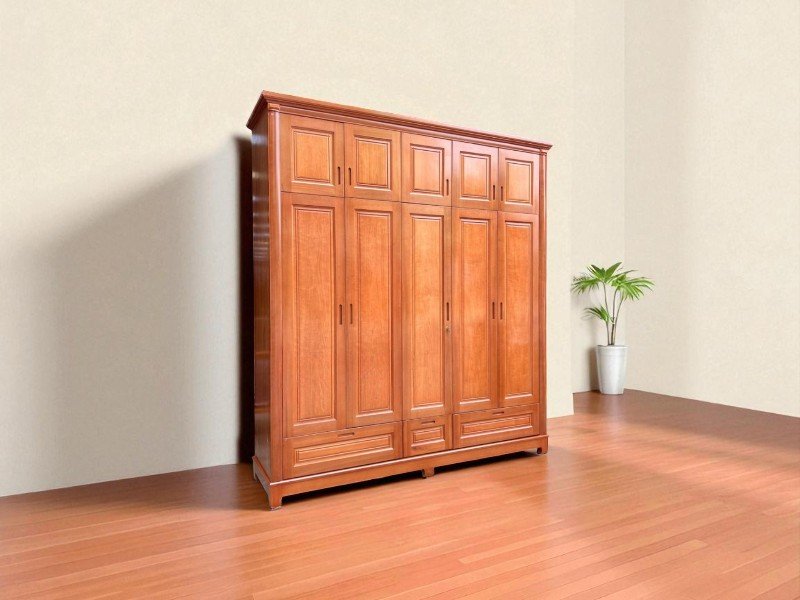 Tủ quần áo gỗ giá rẻ