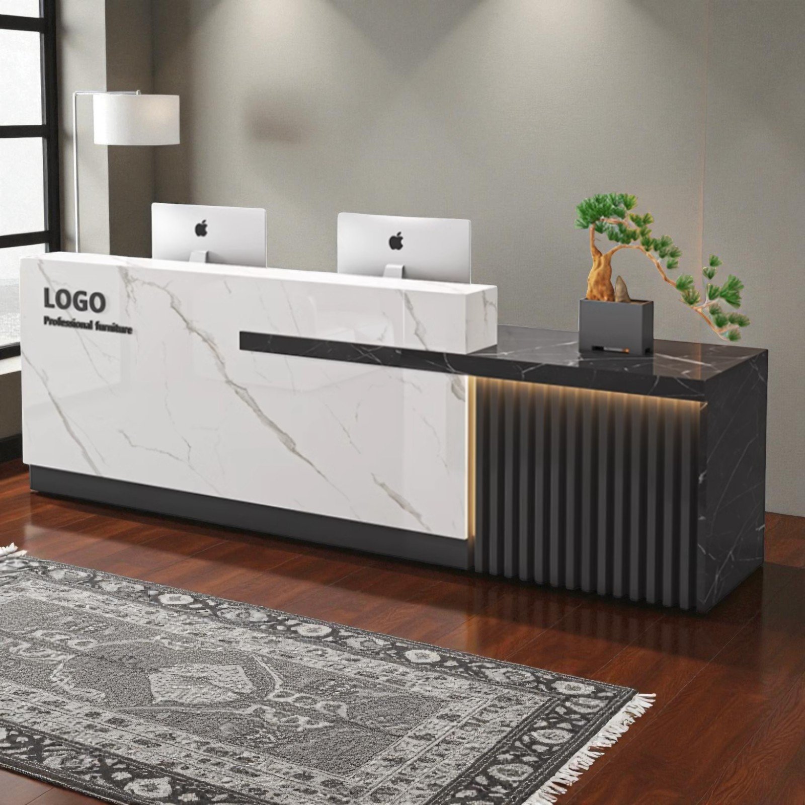 Quầy Tiếp Tân Nhỏ