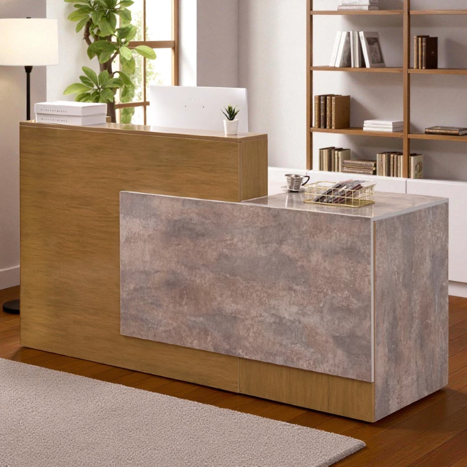 Quầy tiếp tân đẹp giá rẻ