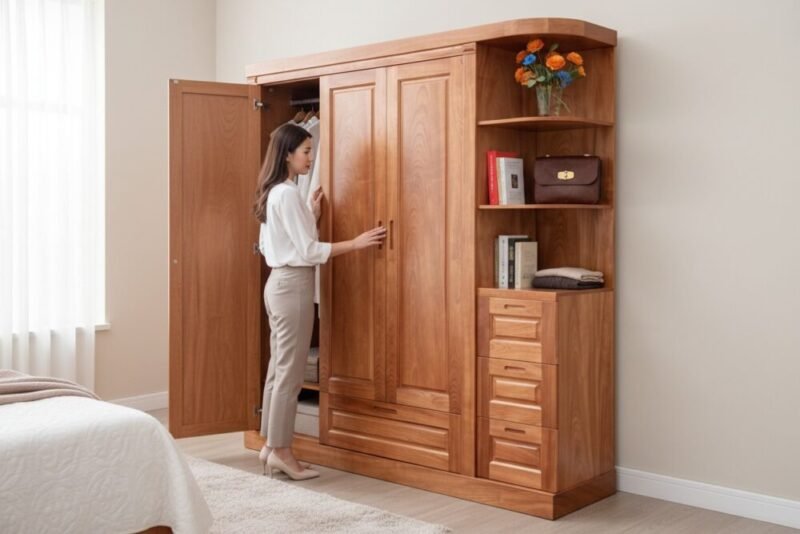 Mua Tủ Quần Áo Gỗ - Bí Quyết Chọn Tủ Bền Đẹp, Giá Tốt 2025 tủ áo gỗ đẹp