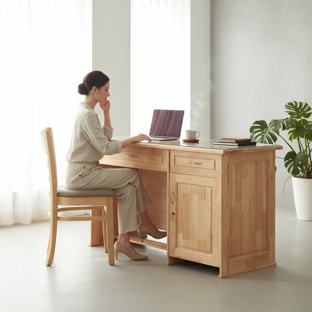 Bàn Làm Việc Gỗ