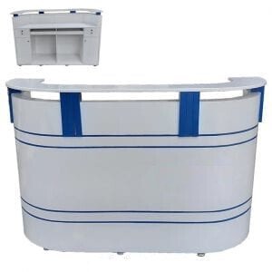 Bàn quầy lễ tân đẹp MS 9967