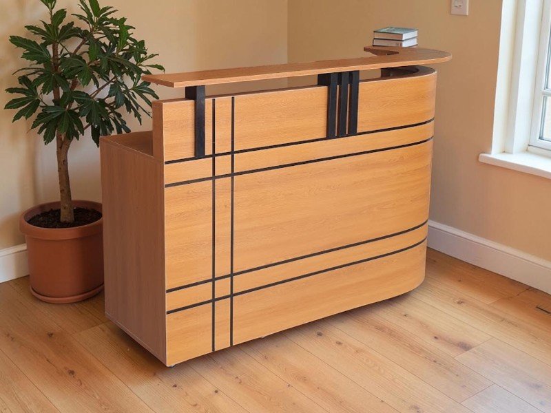 Bàn quầy lễ tân giá rẻ đẹp
