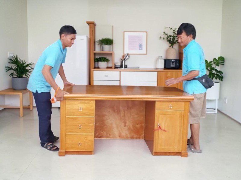 Bố trí nội thất văn phòng làm việc đúng kích thước