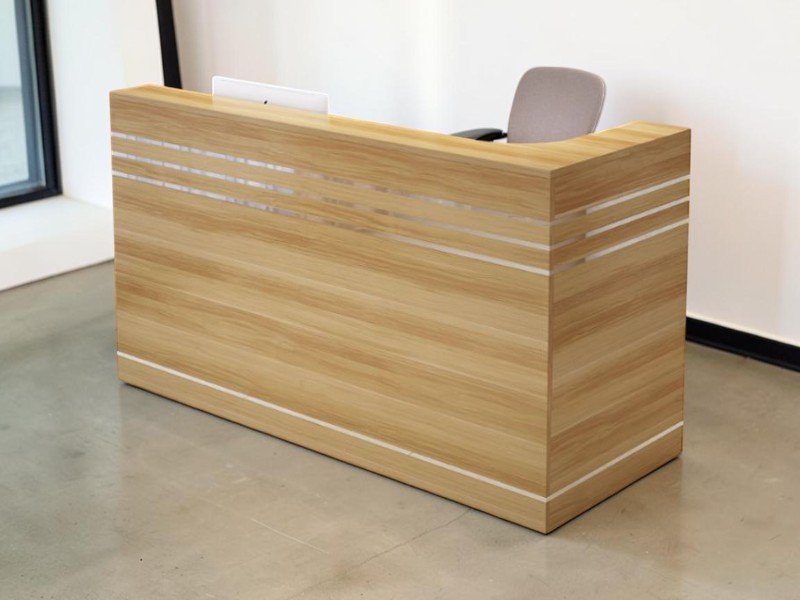 Bí quyết để mua quầy lễ tân giá rẻ chất lượng nhất Quầy lễ tân gỗ công nghiệp