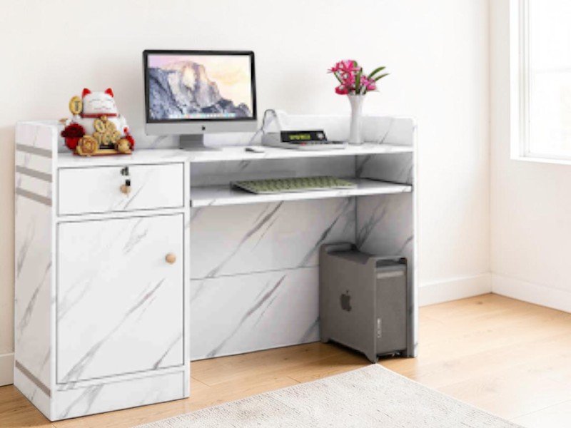 Bí quyết để mua quầy lễ tân giá rẻ chất lượng nhất Quầy tiếp tân giá rẻ TPHCM