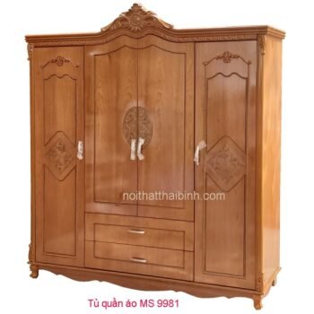 Tủ quần áo gỗ công nghiệp đẹp