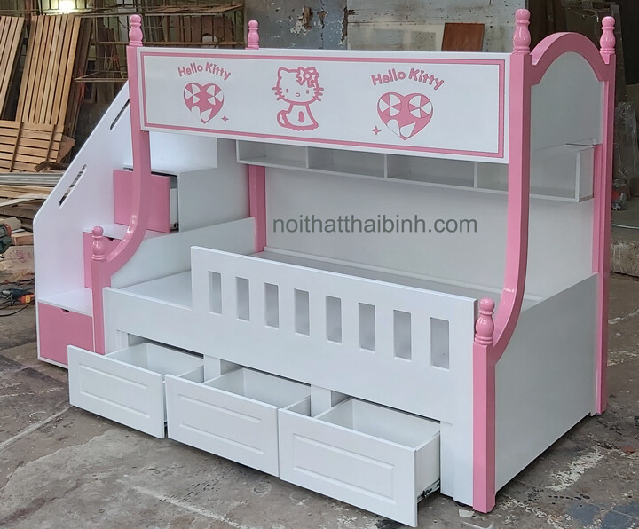 Giường tầng Hello Kitty cao cấp