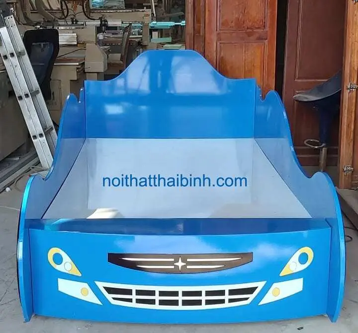 Giường xe ô tô cho bé mẫu đẹp MS 1033 Giá bán = 5.500.000 đ 7 Giường xe ô tô cho bé