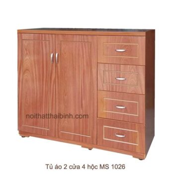 Nơi bán tủ áo 2 cửa 4 hộc