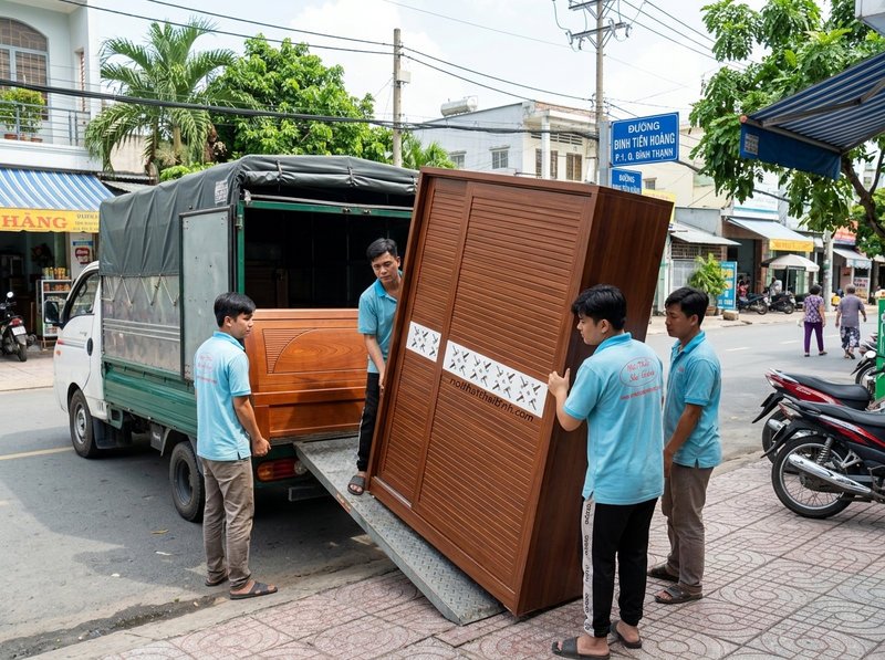 Bố trí giường và tủ trượt trong phòng ngủ nhỏ diện tích vừa