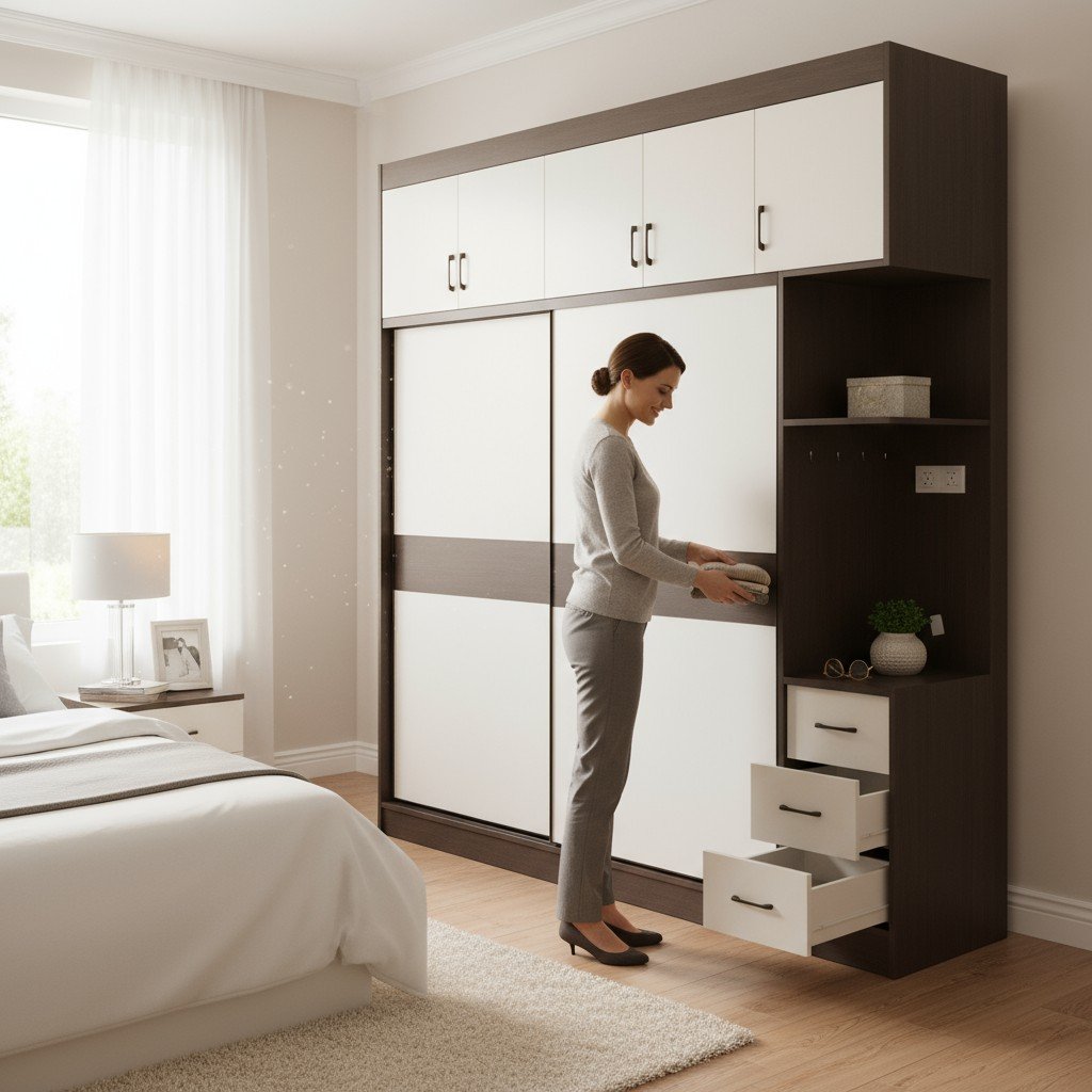 Tủ Quần Áo Cửa Lùa Đẹp - Giải Pháp Hoàn Hảo Cho Không Gian Hiện Đại 22 Tủ quần áo cửa lùa đẹp giá rẻ tphcm