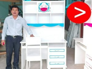 Bộ Bàn Học Cho Bé Hình Doremon