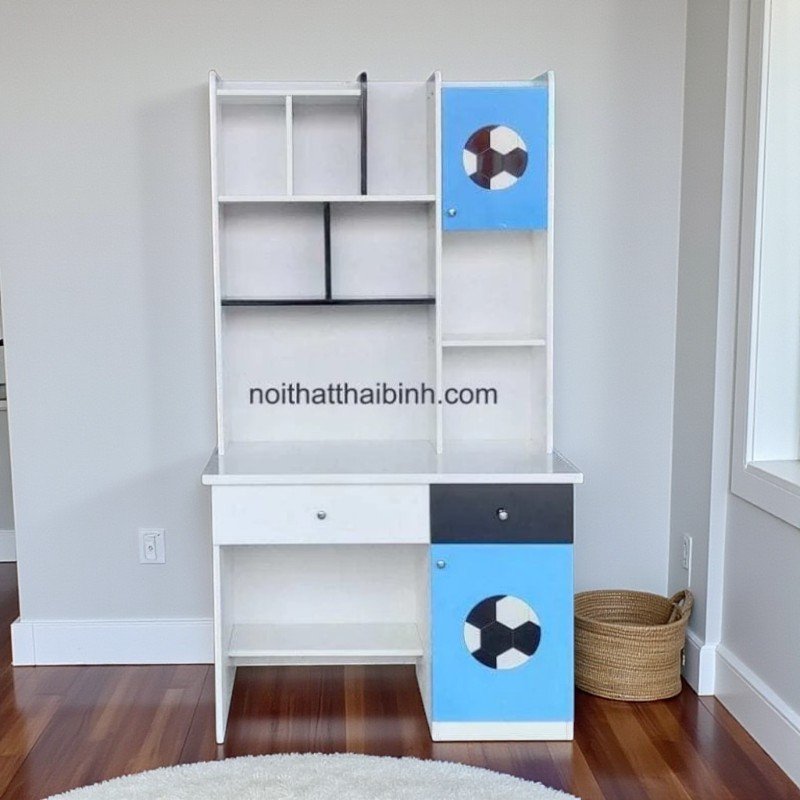 Bàn học có kệ sách đẹp giá rẻ MS 1116 10 Bàn học sinh có kệ