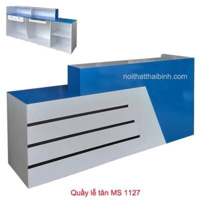 Quầy lễ tân 2m4 đẹp