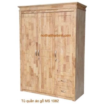 Tủ quần áo gỗ cao su