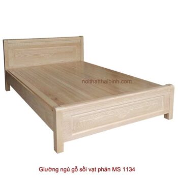 Giường ngủ gỗ tự nhiên vạt phản