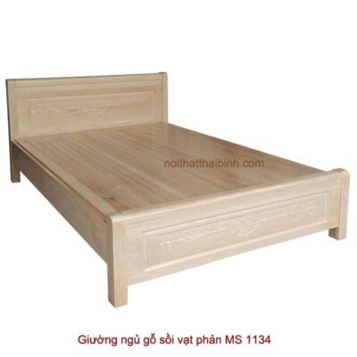 Giường ngủ gỗ tự nhiên vạt phản