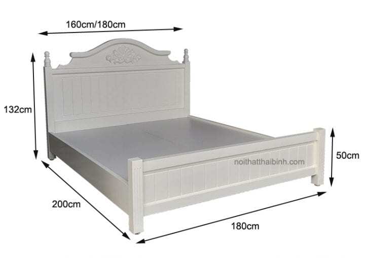 Kích thước giường ngủ cao cấp tại tphcm