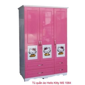 Tủ quần áo hình Hello Kitty