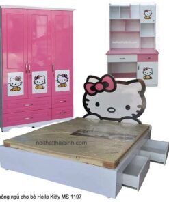 Bô phòng ngủ trẻ em Hello kitty