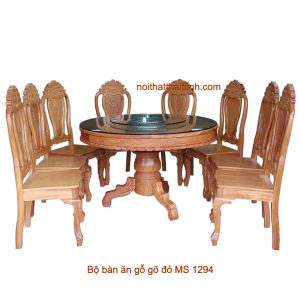 Bộ bàn tròn 8 ghế