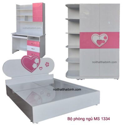 Bộ phòng ngủ trái tim