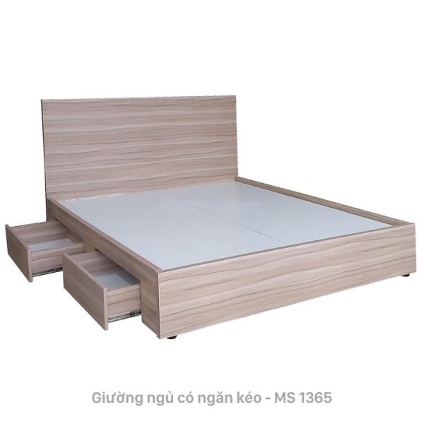 Giường ngủ 1m6 có ngăn kéo