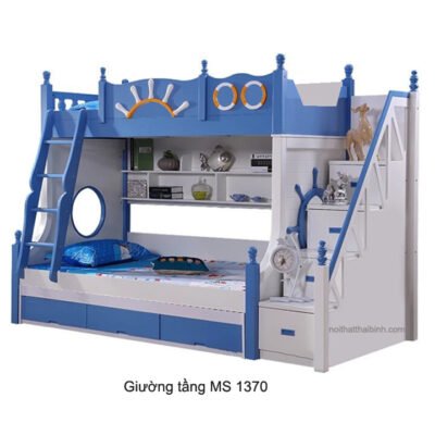 Báo Giá Giường Tầng Trẻ Em Gỗ Cao Su Mới Nhất 2026 Giường tầng trẻ em có ngăn kéo