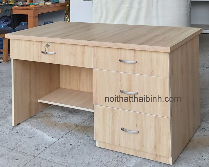 Bàn làm việc melamine hiện đại