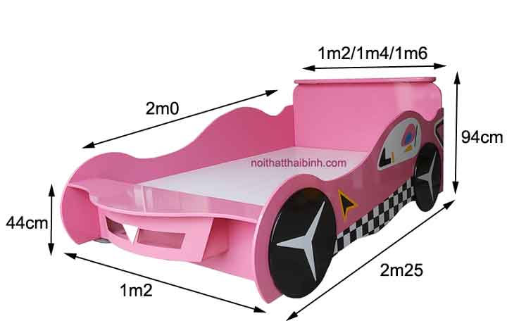 kich thuoc giuong ngu hinh xe hoi 1642