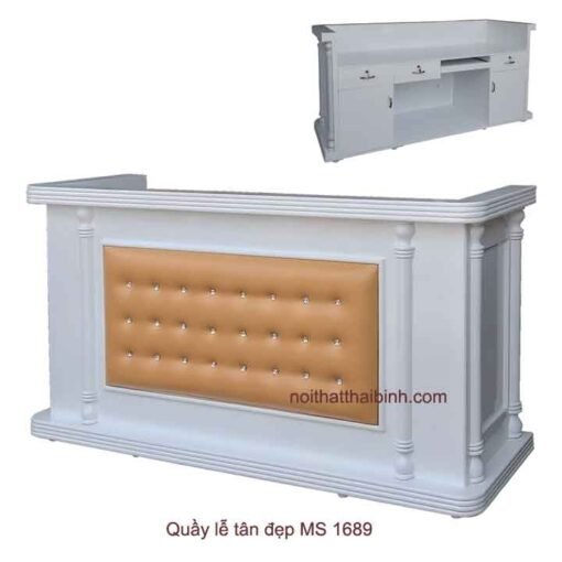 Bàn lễ tân đẹp