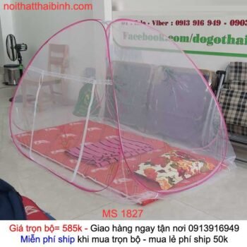 Bộ 4 món mùng mền gối nệm