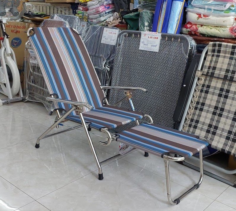 Ghế bố xếp cao cấp