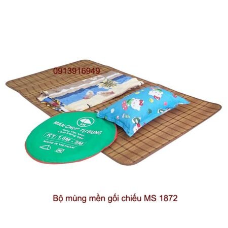 Bộ mùng mền gối chiếu