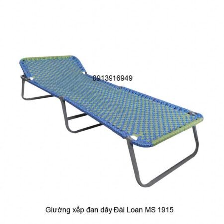 Giường xếp đan dây Đài Loan MS 1915 | cỡ trung