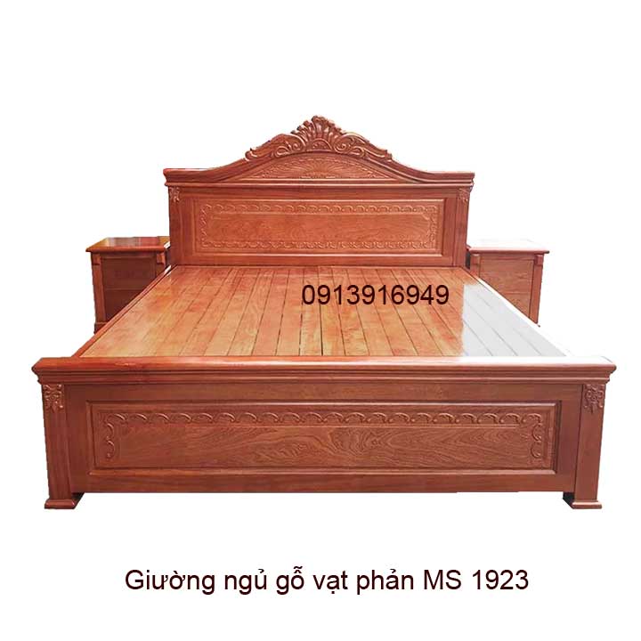 Giường ngủ gỗ xoan đào