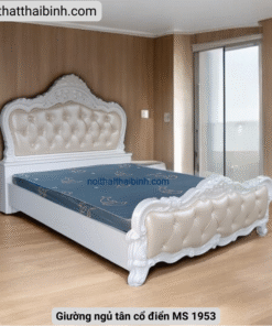 Giường ngủ tân cổ điển MS 1953
