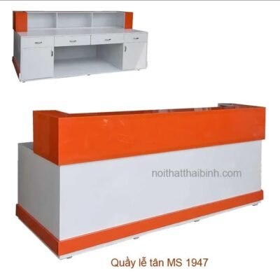 Quầy lễ tân hiện đại MS 1947