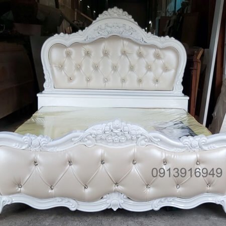 Giường ngủ tân cổ điển MS 1953 7 Giường ngủ tân cổ điển MS 1953