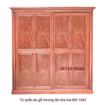 Tủ quần áo gỗ cửa lùa