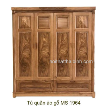 Tủ quần áo gỗ hương xám