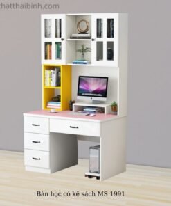 Bàn học có kệ sách giá rẻ tphcm