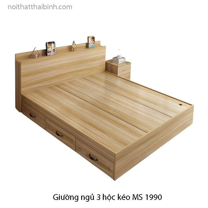 Giường ngủ 3 ngăn kéo