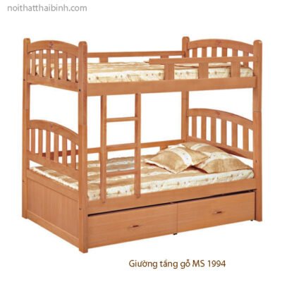 Giường tầng gỗ ghép